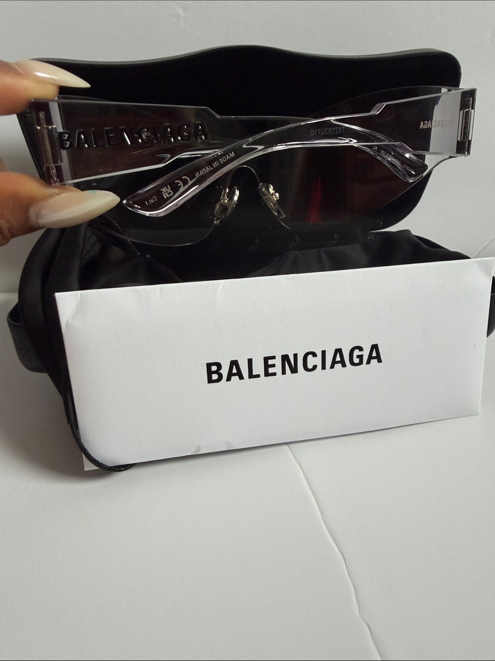 ✨ New Authentic Balenciaga BB0257S 002 Sunglasses ✨ - Picture 13 of 13